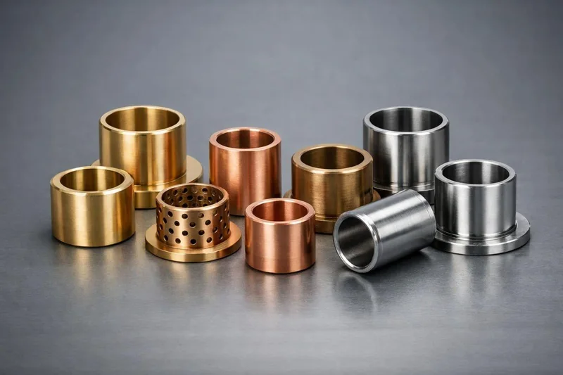 Precision machined steel, brass and bronze bushes